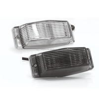 Feux de Calandre Avant LED Ambre Blanc Double Brûleur pour Camions Scania, Mercedes-Benz, Volvo, MAN – Style Rétro