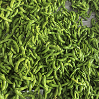 Edamame surgelé en gousses IQF en gros, certifié BRC HACCP IFS, sans OGM, décongeler et servir