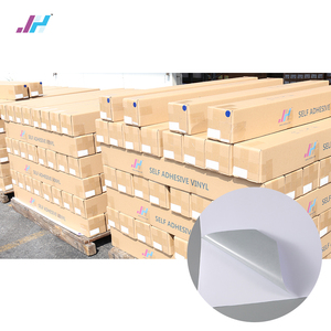 140g tự dính Vinyl Nhãn dán bóng mờ trắng có thể in 3/4/5ft bằng 50 m/cuộn cho in dung môi sinh thái - Product Image 1