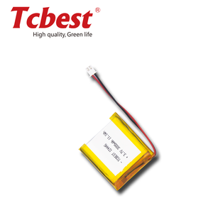 OEM kustom 1800mah 1200mah 850mah 500mah dapat diisi ulang 124445 li <span class=keywords><strong>ion</strong></span> li-<span class=keywords><strong>ion</strong></span> <span class=keywords><strong>3</strong></span>.7 baterai lipo 2200 v mah