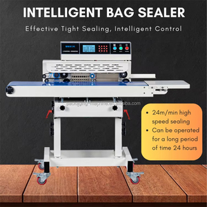 Máquina Selladora Horizontal de Banda Continua 280A, Línea de Producción Inteligente Multifuncional para Sellado Continuo de Plástico - Product Image 5