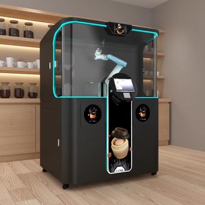 Máquina expendedora de café robotizada LE de venta caliente con pantalla táctil totalmente automática, SDK y gestión basada en la nube - Product Image 3