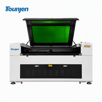 Graveur et découpeur laser CNC Tounjen 1080 CO2 haute précision avec connectivité Wi-Fi/USB, découpe de matériaux non métalliques, contrôle Ruida, bois, papier