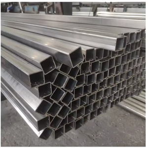 공장 맞춤형 사이즈 커튼 장식용 파이프 201 304 316L 430 420 321 310S 904L 스테인리스 스틸 용접 광택 파이프 튜브 - Product Image 5