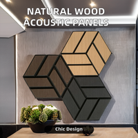 Panneau acoustique ignifuge, panneaux muraux acoustiques en bois, insonorisation pour bureau, studio, salle de conférence