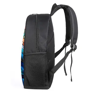 <span class=keywords><strong>Sac</strong></span> à <span class=keywords><strong>dos</strong></span> en polyester simple à imprimé Vierge <span class=keywords><strong>Marie</strong></span> pour garçons/filles, enfants, sacs d'école 3D de dessin animé, 20-35L - Product Image 3