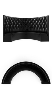 BS025 KTV club nocturno sofá bar esquina <span class=keywords><strong>mesa</strong></span> de centro silla banqueta restaurante UL tipo cabina asiento banqueta sofá - Product Image 3