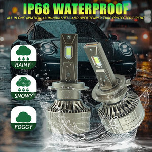Factory Super <b>Bright</b> Mini Car <b>Light</b> <b>Bulb</b> Universal Models H1 H3 H4 H7 H11 9005 9006 Led Headlights - Product Image 6