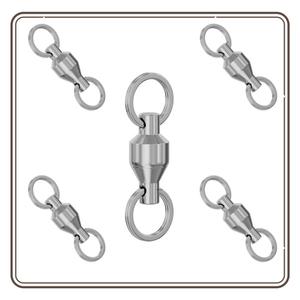 ตัวเชื่อมต่อแบบแบนแกนกลาง ขนาด 2-3/8 นิ้ว ทำจากสแตนเลสชุบนิกเกิล พร้อมห่วงคู่สำหรับตกปลาแบบ Ocean Rock Fishing - Product Image 5