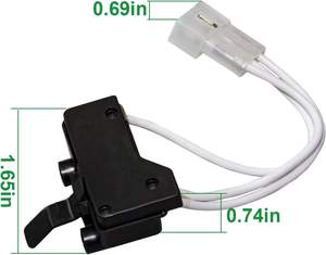 Interruptor de Puerta de Secadora W10569603 para Secadoras y Lavadoras <span class=keywords><strong>Whirlpool</strong></span>, Maytag y Kenmore - Product Image 3