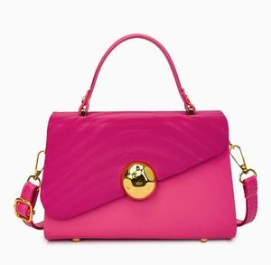 Bolso de Mano de Mujer de Cuero PU de Alta Calidad, Cierre Magnético, Patrón Geométrico, Forro de Poliéster, Correa de Hombro, Antirrobo - Product Image 5
