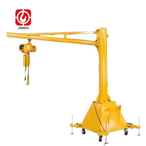 कम कीमत 3 टी मिनी घूर्णन जीब क्रेन स्लीविंग निर्माण जिब क्रेन - Product Image 5