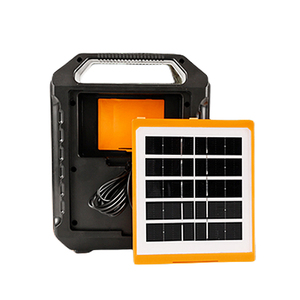 Bán Hot sy158 xách tay năng lượng mặt trời LED ánh sáng loa không dây với Torch đài phát thanh cho ngoài trời cho cắm trại khẩn cấp ABS cơ thể nhựa - Product Image 3