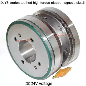 DLY5I सीरीज हाई टॉर्क इलेक्ट्रोमैग्नेटिक क्लच DC24V टियांजिन जियुआन मैन्युफैक्चरिंग स्पॉट को डिजाइन किया जा सकता है