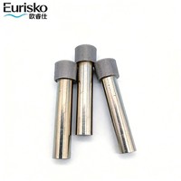 Fraise diamantée électrolytique conique inversée pour alésage, polissage, fraisage des matériaux durs en céramique, quartz, PCD, PCBN
