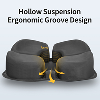 Coussin de siège en mousse à cellules d'air pour chaise de bureau, orthopédique, soulagement de la pression, coussin anti-douleur coccyx pour longues périodes assises