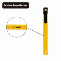 Couteau utilitaire à lame détachable de 9 mm, coupe-boîte rétractable compact