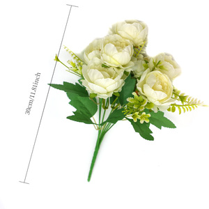 Ramos de Ranúnculos Artificiales, Arreglos Florales de Seda, Decoración para Bodas y Hogar, Accesorios de Fotografía, Alta Simulación, Reutilizables - Product Image 6