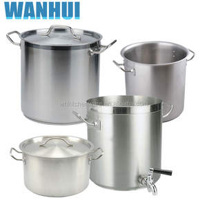 NSF/LFGB Ustensiles de cuisine commerciaux Ensembles de marmites en acier inoxydable pour cuisine de restaurant - Product Image 1