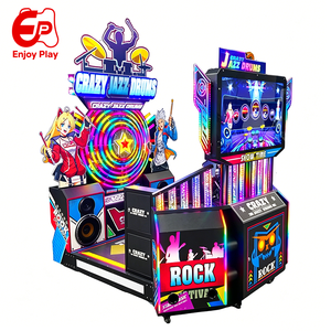 Batterie électronique professionnelle d'arcade Roland à peaux en mesh, à monnayeur, simulateur de jeu de rythme musical de jazz, en métal, version anglaise - Product Image 1