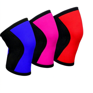 Genouillères de sport universelles en néoprène épais à compression, durables, avec logo personnalisé, protection complète, et coudières tout-terrain - Product Image 1