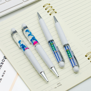 Bolígrafo Personalizado Premium con Aceite, Reloj Flotante 3D Retro, Bolígrafo de Lujo con Logotipo Personalizado, Regalo de Aniversario para Bodas y Negocios - Product Image 2