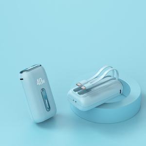 Offre Spéciale : Batterie Externe PD 20W avec Affichage LED Numérique, 10000mAh Haute Capacité, Câbles Intégrés - Product Image 5