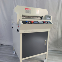 Nouvelle conception de machine de découpe automatique de papier de 460 mm avec protection de sécurité, coupeur hydraulique de haute précision, moteur haute productivité
