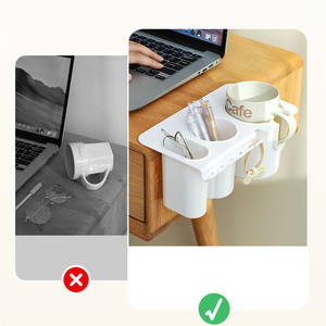 Regalo Promocional, Accesorios para el Hogar de Ningbo, Organizador de Escritorio para la Escuela, Organizador de Artículos Adhesivos con 3 Compartimentos - Product Image 5