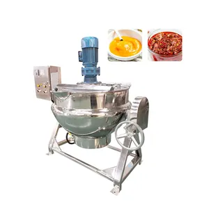 Stainless Steel 50l Industrial Jacketed Kettle Vegetable Jacketed Kettle