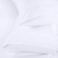 100% coton taie d'oreiller de luxe de haute qualité taie d'oreiller en gros pour hôtel, housse de coussin