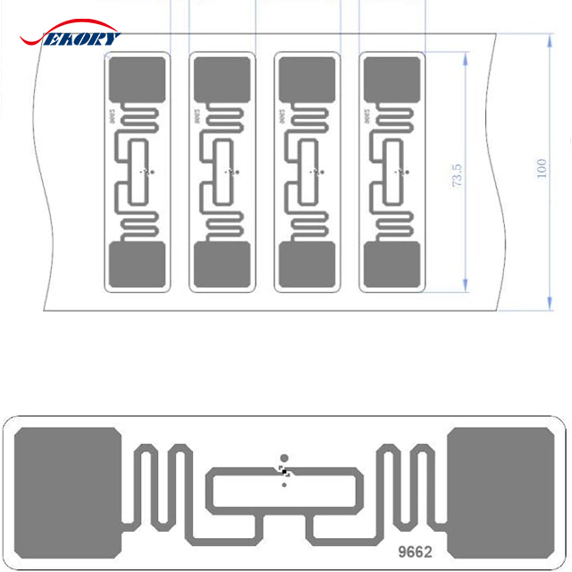 Access Control Card with Hole Pouched