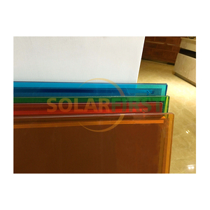 Cellule solaire à film mince CdTe à haute transparence adaptée, 10% 20% 30% 40% 50% transparente - Product Image 1