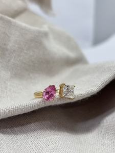 แหวนพลอยเพาะเลี้ยงจาก UM jewelry PT สำหรับสวมใส่ทุกวัน งานแต่งงาน งานหมั้น และของขวัญในงานฉลองครบรอบ - Product Image 2
