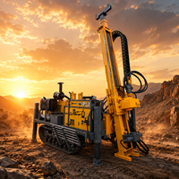 Vente directe usine – Foreuse carottière diesel sur chenilles de 600 m, système entièrement hydraulique, pour utilisation sur minerai, garantie 1 an