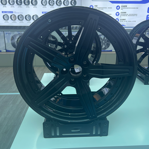 ล้อฟอร์จ 5 ก้านลายดาว ขนาด 18x8.5J 19x9.5J 20x10J สีดำเงาคาร์บอนไฟเบอร์ สำหรับรถยนต์ทั่วไป - Product Image 1