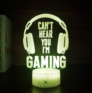 Gamepad ánh sáng ban đêm 3D chơi game phòng đèn với điều khiển từ xa cho game thủ ánh sáng ban đêm - Product Image 5