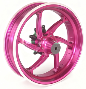 Nouvelle jante de moto en alliage d'aluminium CNC au prix d'usine, adaptée à Yamaha NMAX 13 pouces 3.0J/3.5J avant/arrière - Product Image 6