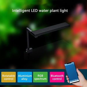 Luz acuática <span class=keywords><strong>LED</strong></span> Control WiFi inteligente atenuación RGB escritorio micro paisaje luz <span class=keywords><strong>acuario</strong></span> tanque iluminación focos - Product Image 2
