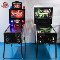 Máquina de Pinball Virtual 4K de 49 Pulgadas para Uso Doméstico, Pantalla Triple, 1700 Juegos, VPIN para Cuarto de Hombre
