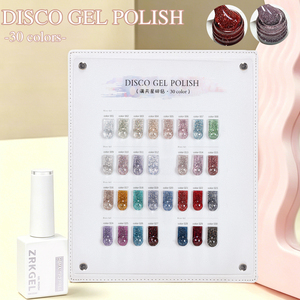 ชุดเจลทาเล็บ ZRKGEL 30 สี แฟชั่น กึ่งถาวร ปราศจากสาร HEMA และ TPO เงางาม ลอกออกได้ สีชัด ไม่เป็นพิษ ไม่มีกลิ่น ชุดเจลยูวี - Product Image 4