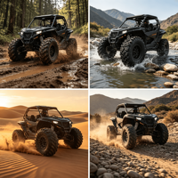 Pneu tout-terrain tubeless 23X7-10 22X10-10 résistant à l'usure pour VTT, UTV, buggy de plage et accessoires