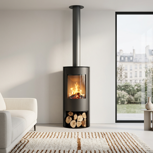 R1204A 11.7KW Design élégant et élégant Poêle à <span class=keywords><strong>bois</strong></span> autoportant sans fumée Cheminée Poêle à <span class=keywords><strong>bois</strong></span> Chauffage intérieur à vendre - Product Image 1