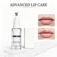 Masque Lèvres Peel-Off Marque Blanche Logo Personnalisé 15ml Léger Apaisant Essence Brillante Hydratante Saveur Unique Maquillage Végétalien