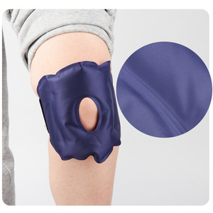 Rodillera deportiva con compresa de gel reutilizable fría/caliente para esguinces de rodilla y terapia postoperatoria - Product Image 2