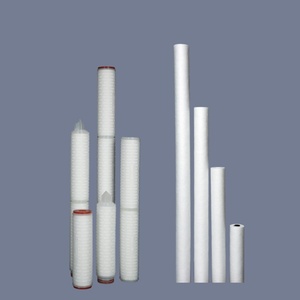 Cartucho de filtro de profundidad soplado en fusión PP de capa de fibra ultrafina 0,1 um Elementos de filtro sinterizados porosos PP de alta precisión - Product Image 2