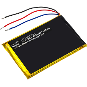 แบตเตอรี่ทดแทนลิเธียมโพลิเมอร์ 3.7V สำหรับ <span class=keywords><strong>JBL</strong></span> P453048D 01Clip 2 รุ่นพิเศษ, <span class=keywords><strong>Clip</strong></span> Plus - Product Image 1