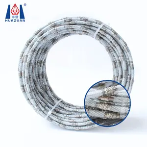 Wire Saw Vacuum Brazed Bead Diamond Wire Saw Rope For Marble Cutting