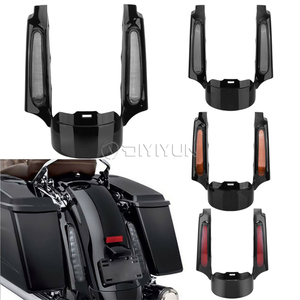 Queue de frein allume la lumière de système d'éclairage de moto avec Garde-Boue <span class=keywords><strong>arrière</strong></span> garde-boue extension pour <span class=keywords><strong>harley</strong></span> touring road king 09-13 - Product Image 2