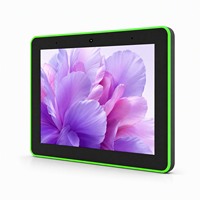 Tablet Android 11 POE 8 Inci untuk Pemasangan di Dinding, Digital Signage RK3568 Layar Sentuh IPS, Layar Iklan Pintar LED RGB